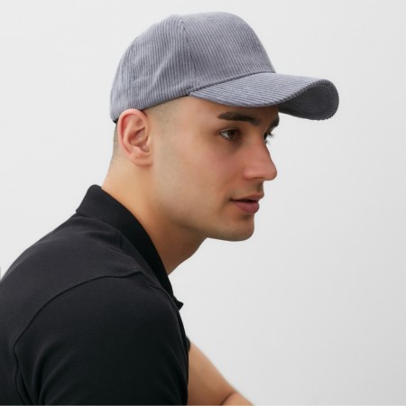 Minaku baseball cap, gray color, size 56-58-4