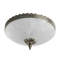 Crown 3x60W E27 lamp, bronze 41x41x20 cm