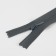 Lightning secret, No. 3, non-proceeding, locking machine, 40 cm, dark gray color