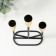 Goliath Candle Goliath Summary Goli with gold 12.9x5.8x19.3 cm