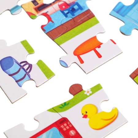 Puzzles “Find and show. My big house ", 88 details-2
