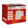 Lamp In Home Cylinder, 30 W, GX53S-1W, IP65, architectural, one-sided, white
