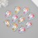Decor for creativity tree "Unicorn head" set of 10 pcs 2.4x3 cm