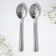 A set of spoons with an engraving “Mamule and Papule”, 15.5 x 25.5 cm.