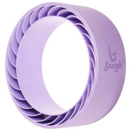 Lotus yoga wheel, purple color-1