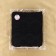 Lace elastic fabric, 180 mm × 23 ± 1 m, black color