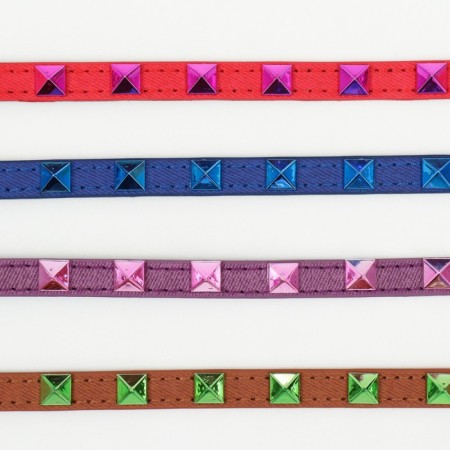 Collar "lux", 30 x 1 cm, mix of flowers-7