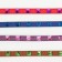 Collar "lux", 30 x 1 cm, mix of flowers