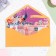 Money envelope "On Birthday!" peach, software, embossing, 19 x 9 cm
