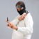 Carnival set "Shinobi": bandage, kunai, shuriken, snood