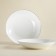 Deep plates SL Home "Cascon", 700 ml, D = 20 cm, set 2 pcs, bone porcelain, white