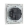 Capship Tot Elegant, 10 a, 1 cl., Hidden, silver
