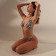 Female Separate swimsuit with Minaku tunic with print rn 48