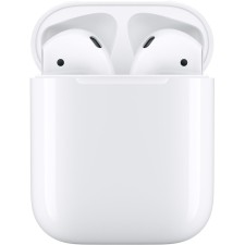 Гарнитура вкладыши Apple AirPods 2 A2032,A2031,A1602 белый беспроводные bluetooth в ушной раковине (