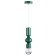 Bayerlux lamp "Scandy" LED 6W 4000k Green 8x8x36-205cm