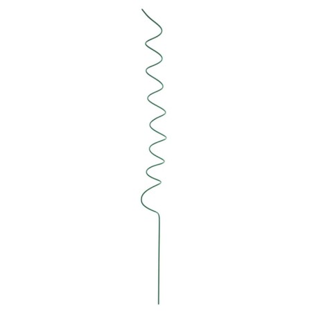 Builder for flowers, d = 6 cm, h = 80 cm, metal, green, "spiral"