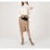 Female bag, valve department, long chain, black color