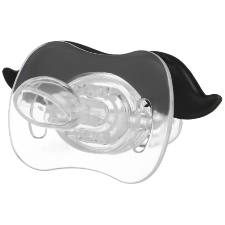 Silicone orthodontic dummy "Bear", from 0 months, with a cap-5