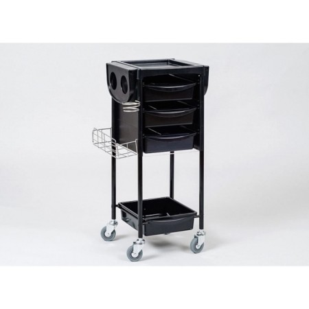Hairdresser cart, SD-3016V (black)-2