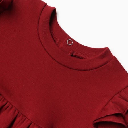 Платье и повязка Крошка Я Cherry Red, рост 68-74, вишневый-1