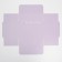 Gift folding box, packaging, "lavender", 30 x 20 x 9 cm