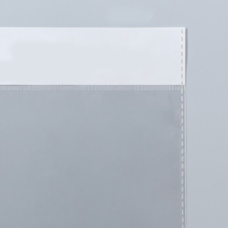 BOPP package with an adhesive valve, transparent 23 x 33/4 cm, euroglos, 30 μm-3