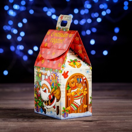 Cardboard box "Merry Santa Claus", 9.1 x 7 x 15.7 cm-2