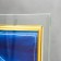 Photo frame Glass "GT 116/-g" 15x20 cm, horizontal, gold