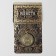 Key keychain, metal “yes-no” horseshoe, brass, 3 x 3.5 x 2.5 cm