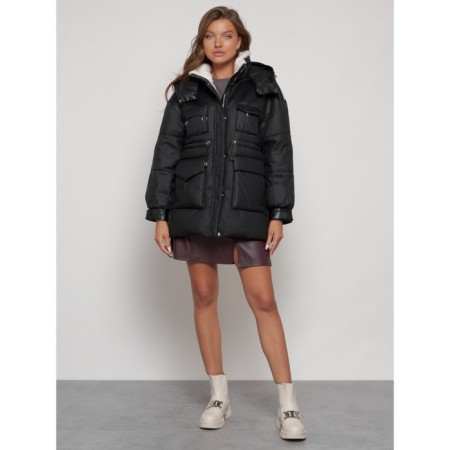 Winter jacket, size 42, black color