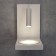 Wall lamp Mantra Zanzibar, LED, 210LM, 3000K, 170x120x200 mm, matte white color