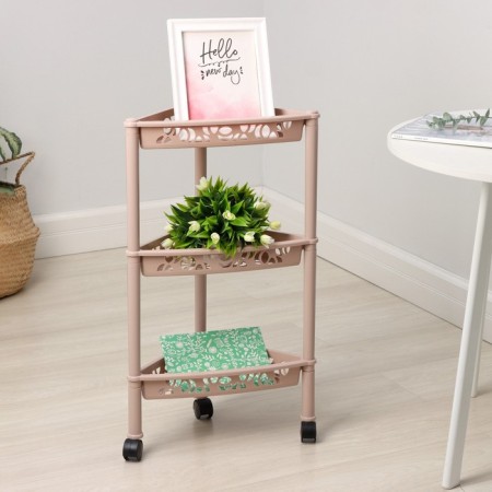 Floor Floor 3-sector Keeplex Light, on wheels, color beige topaz