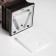 LED figure “Lantern with Santa Claus” 7.8 × 19.5 × 7.8 cm, plastic, AAX3 batteries (not complete), USB, glow warm white