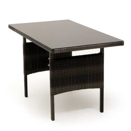 Garden table "Farell" dining, weaving: artificial rattan, 120 x 70 x 70 cm-5