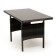 Garden table "Farell" dining, weaving: artificial rattan, 120 x 70 x 70 cm