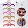 Fascinating board game "Who am I?" 6 glasses, 2 laid -erased markers, sand clock 1 min
