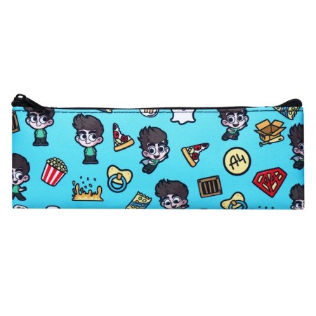 Penal soft, 1 department 75 x 195 mm, flat, Hatber, "Vlad A4" Blue NPK_64211-1