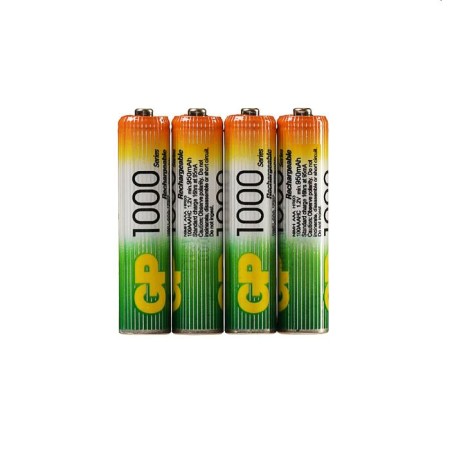Battery GP, Ni-MH, AAA, HR03-4BL, 1.2V, 1000 mAh, blister, 3+1 pcs.-1