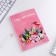 Gift set “With love teacher!”: A5 diary, 80 sheets, stickers and ballpoint pen, blue pasta