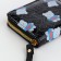 Children's wallet with lightning, black color