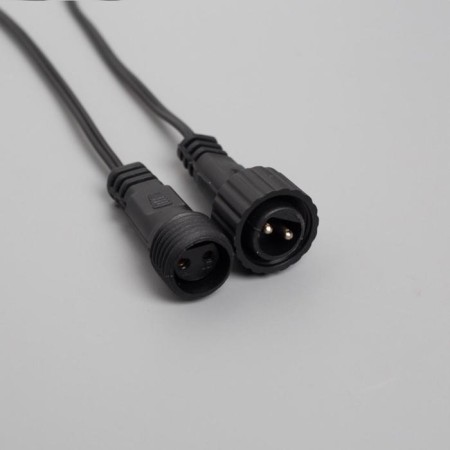 Girlyand "Clip-Light" 5 threads of 20 m, IP44, UMS, dark thread, 665 LED, white glow, 24 V-6