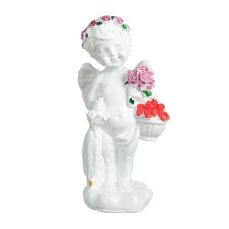 Figure "Angel with an umbrella" 22x10cm-4
