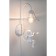 Wall lamp 1x60W E14, size 20x13x40 cm