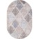 Oval carpet Merinos Valencia Deluxe, size 100x200 cm, color Cream-Brown