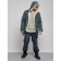 Winter male park, size 48, dark gray color