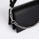 Women's bag Textura, messenger, small size, black color