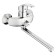 CRON CN2321 bath mixer, long spout, switch in the case, chrome
