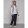 Ski jacket female winter, size 50, white color