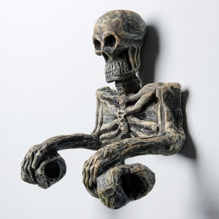 Skeleton toilet holder 18x22cm-3