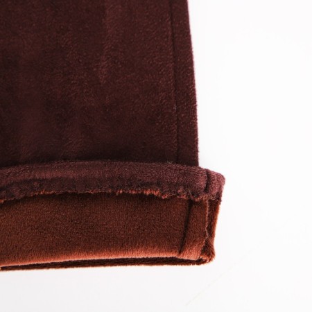 Gloves are female, dimensionless, without insulation, brown color-2
